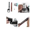 Modified Belt Sander & Polishing Tool for Rust Removal and Woodworking – Pneumatic/Electric Angle Grinder Attachment
