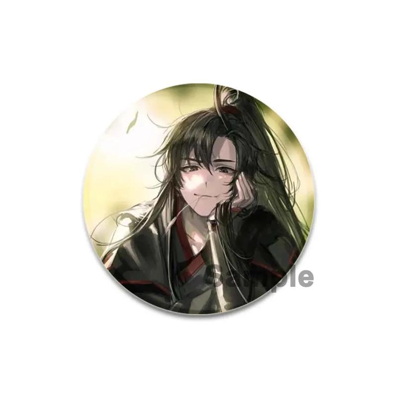 32/44/58mm Anime Mo Dao Zu Shi Brosche Wei Wuxian Anstecknadel Handgemacht Zinn Anstecknadel Anstecknadel für Rucksack Kleidung Schmuckzubehör Geschenke