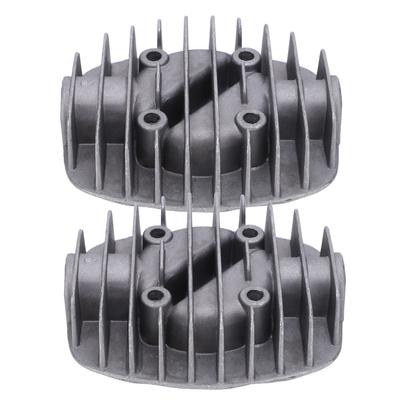2 Stuks Luchtcompressor Cilinderkop 2.5P3P5P6P Dubbelcilinder Deksel Accessoires