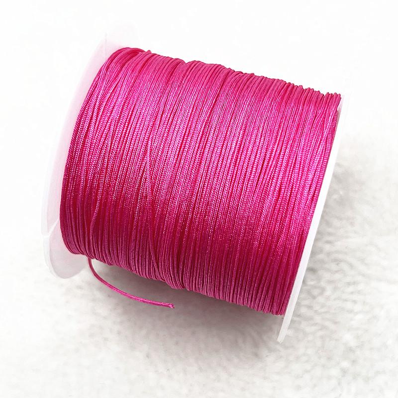 30M/Roll 0.4mm Nylon Cord Thread Chinese Knot Macrame Cord Bracelet Braided String DIY Tassels Beading Shamballa String Thread