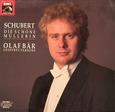 LP Record SCHUBERT - OLAF BÄR, GEOFFREY PARSO - Die Schöne Müllerin 2705731 HIS MASTERS VOI 1987 Germany Classical Used