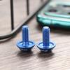 2Pcs Aluminum Alloy Bike Bicycle Water Bottle Holder Cage Screw Bolts M5x12mm Stainless Steel Screw Durable Bike Accessory