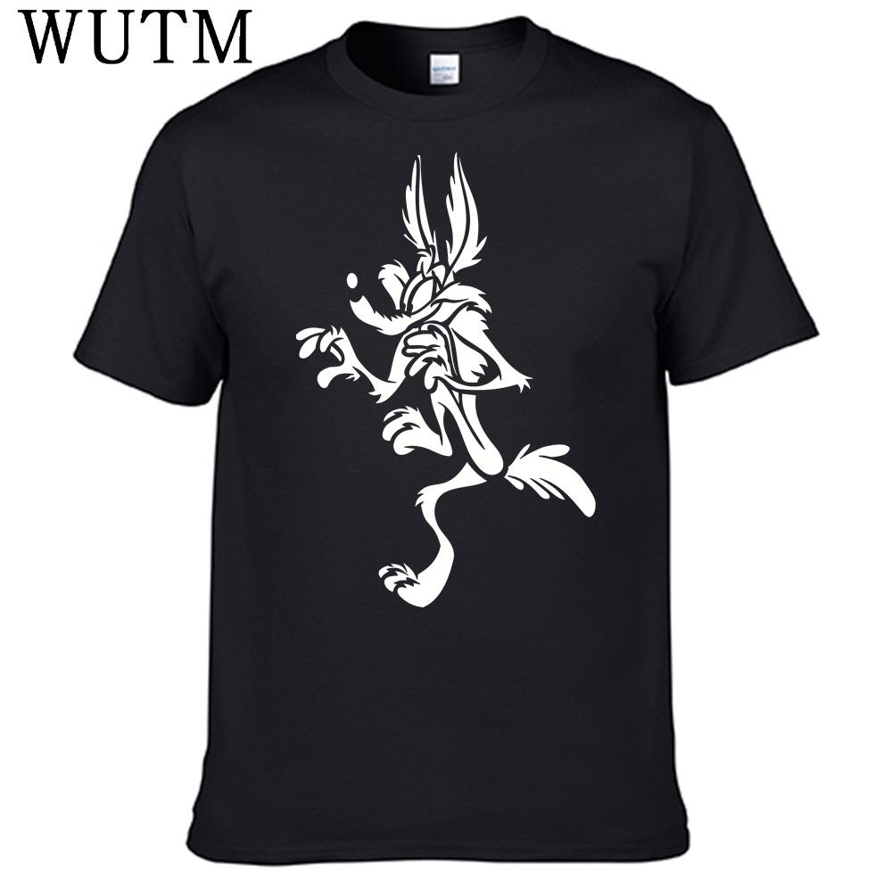 

Wile E Coyote T Shirt 100% Cotton Men Shirt L