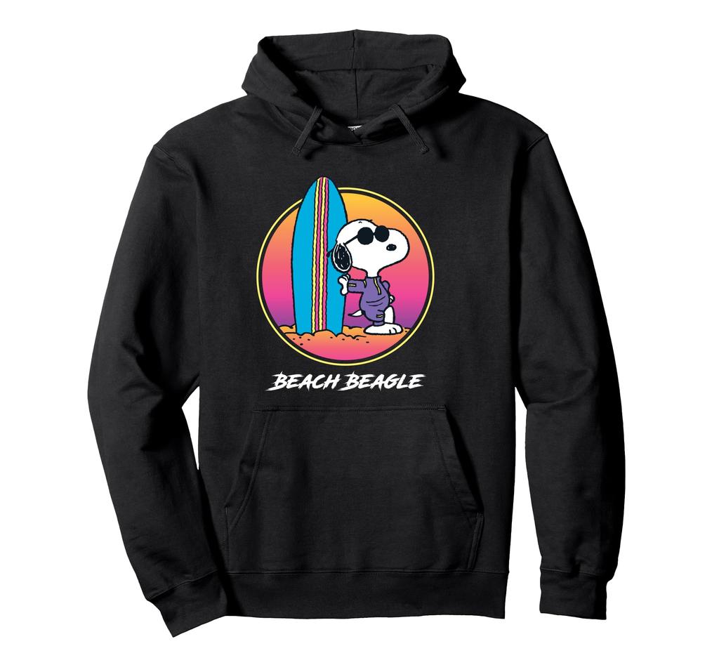 Peanuts Beach Beagle Surf Snoopy Hoodie