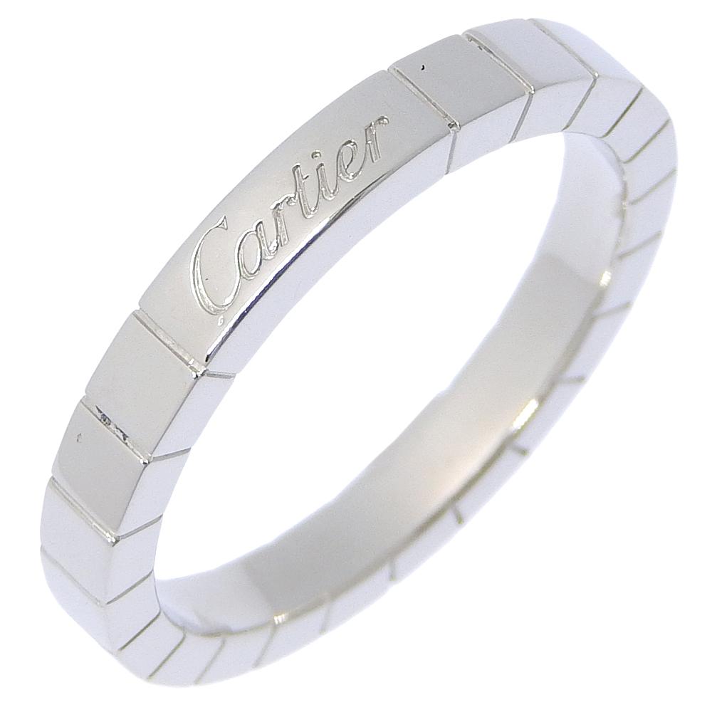 

CARTIER Lanieres Ring Pt950Platinum #9.2(US Size) 9.0g mens Used