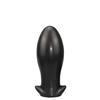 Soft Huge Anal Plug Big Butt Bead Anus Expansion Stimulator Egg-shaped Dildo