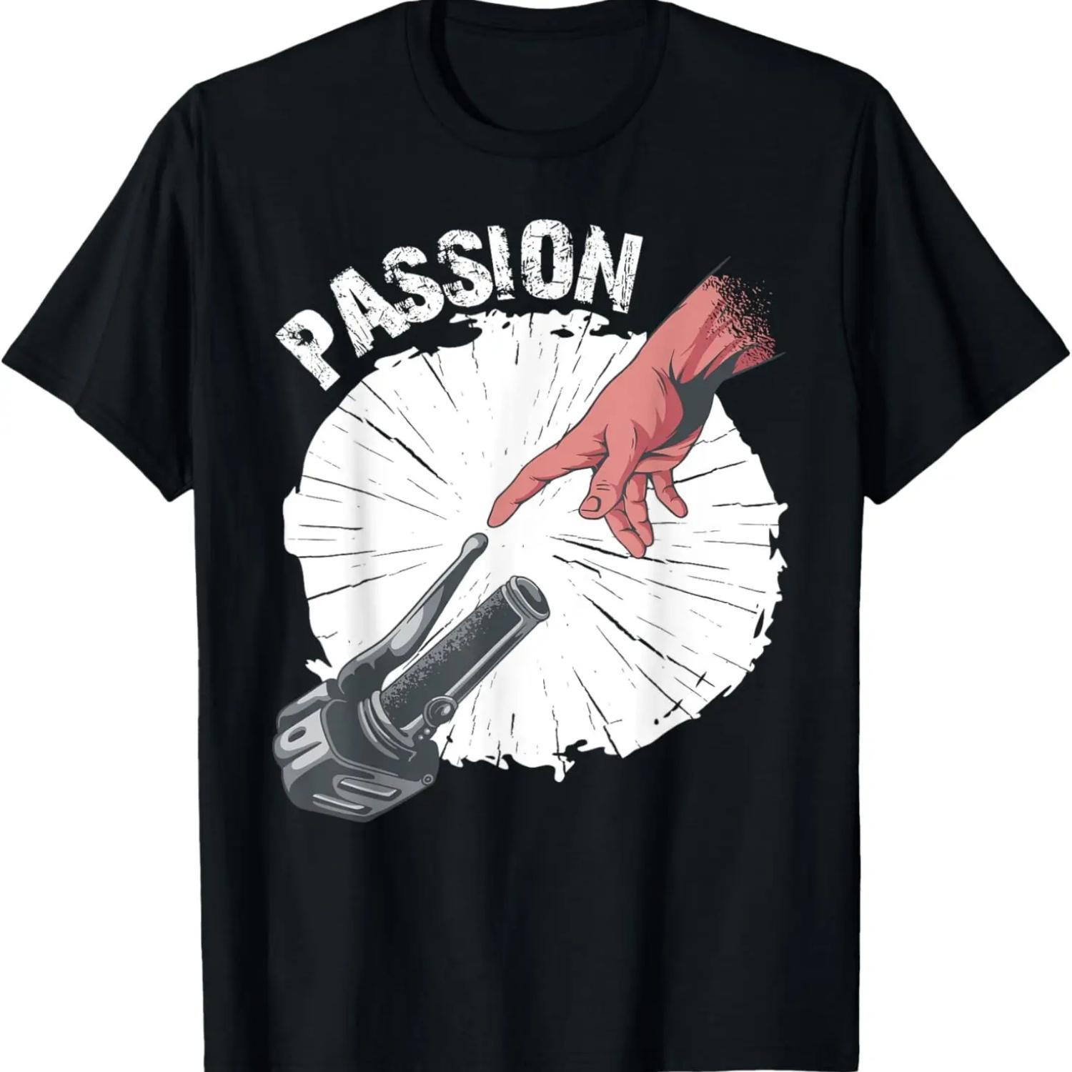 Vintage Motorcycle Passion T-Shirt S чёрный