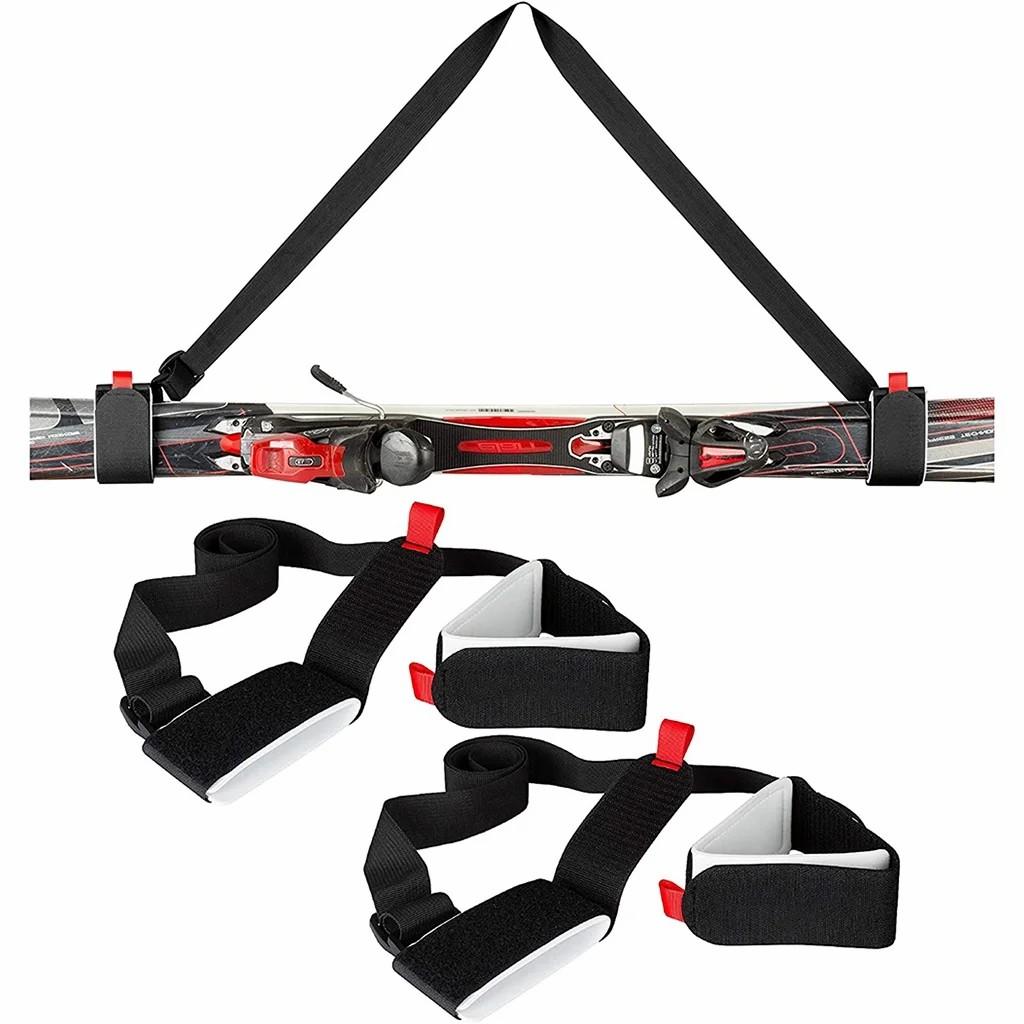 

Ski Board Carrier Nylon Fixing Band Adjustable Skiboard Shoulder Hand Carrying Strap