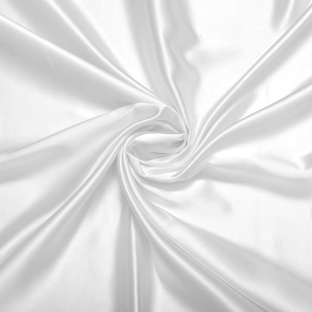 DIY Satin Imitation Silk Fabric Soft Satin Fabric Wedding Party Decoration Box Lining DIY Clothing Sewing Background Accessories
