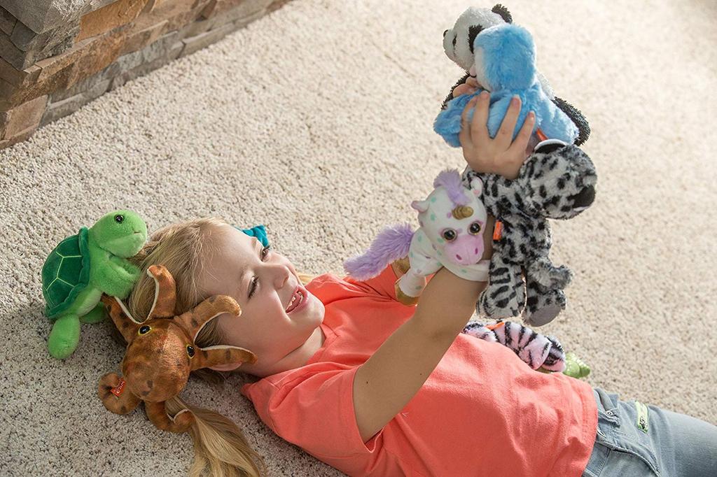 Przytulanka Zwierzę Pluszowe Zwierzę Bransoletka Na Zatrzask Przytulanki Zabawka Prezent Duży Biały [Wild Republic] (Wielki rekin)