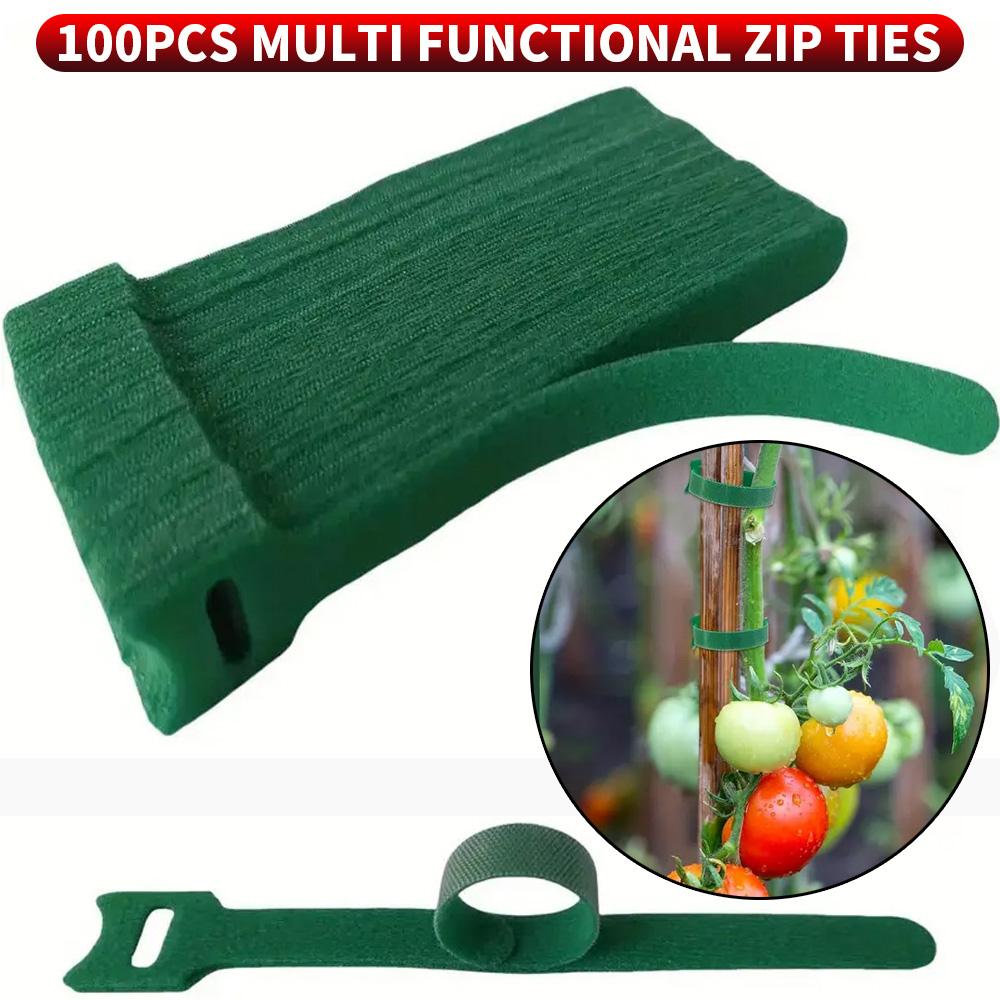 

100PCS Velcro cable tie, wire data cable tie, cable organizer tie, suitable for gardening, home decor, etc