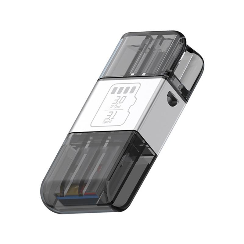 Usb 3.1 Type C Sd Tf Card Reader Universal Otg Adapter For Pc Laptop Tablet Phone For Mac Huawei Xiaomi Android Card Reader