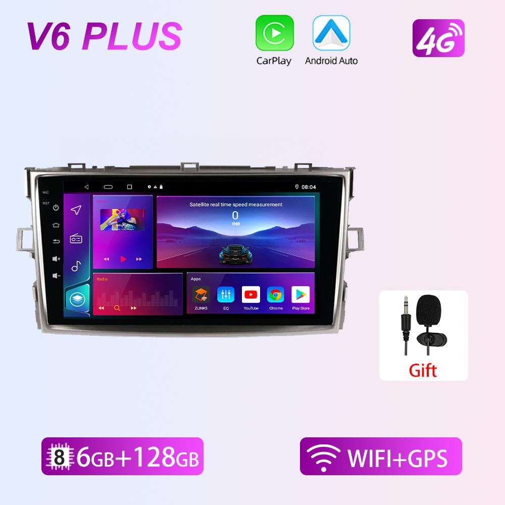 

REAKOSOUND Android AUTO для Toyota Verso R20 головное устройство GPS-навигация автомобильное радио мультимедийный видеоплеер авторадио стерео Carplay 4+64+MIC