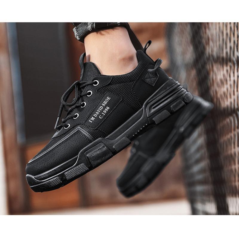 New Spring Durable Workwear Lightweight Board Shoes – Breathable Athletic Casual Men's Outdoor Footwear