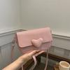 Chic Pu Leather Small Crossbody Bag For Women In Trendy Summer Colors Elegant Design