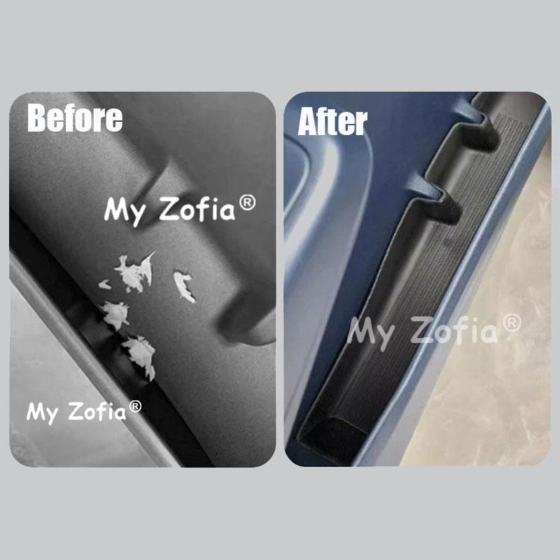Car Door Side Insert Storage Box Small Item Holder Anti-Scratch Door Pocket Tray Interior Accessories For Zeekr X 2026 2027