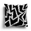Nordic Black and White Simple Geometric Printing Pattern Cushion Cover Home Living Room Sofa Decoration Pillow Pillow Cover
