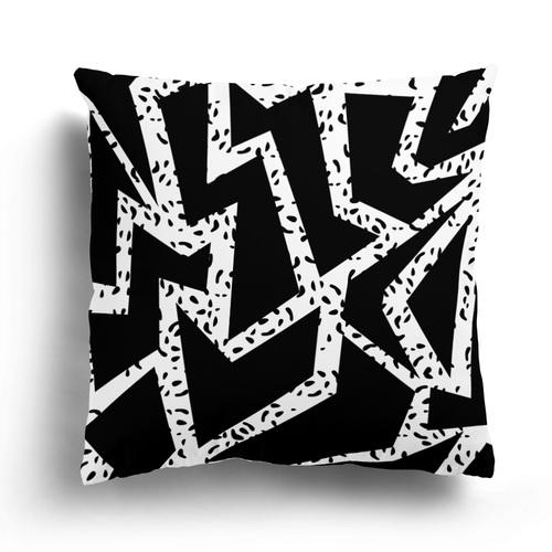 Nordic Black and White Simple Geometric Printing Pattern Cushion Cover Home Living Room Sofa Decoration Pillow Pillow Cover
