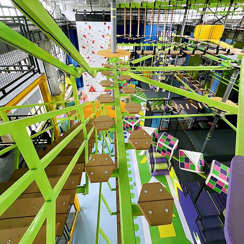 High-Altitude Adventure Play & Sports Hall: Indoor Playground & Amusement Park for Kids