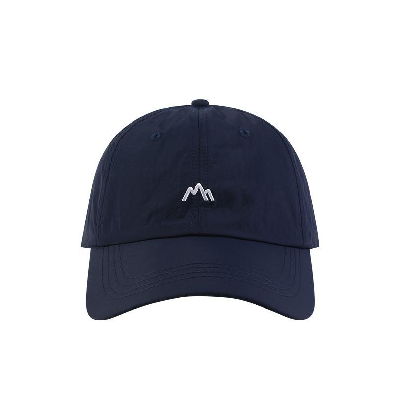 Lightweight Quick-Dry Baseball Cap Unisex Soft Top Breathable Sun Hat with Mountain Embroidery Sports Adjustable Caps for Summer