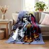 The Nightmare Before Christmas Blanket Flannel Blanket Soft Cozy Plush Throw for Sofa Bed Lightweight Home Decoration