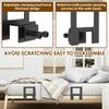 Easy Installation Mattress Baffle Adjustable Bed Slide Stopper Stable Mattress Gripper  Bed Frame