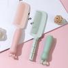 Cartoon Anti-Static Curling Comb Handheld Detangling Hair Brush for Stubborn Hair Thick Wavy Hair