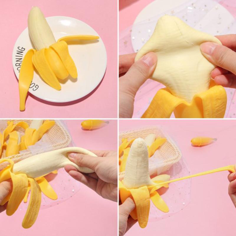 Banana Toys Squeeze Antistress Toy Stress Relief Venting Joking Funny Toys