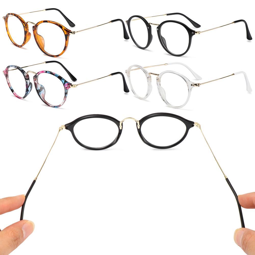 Vision Care Flexible Vintage Eyewear Glasses Frame Flat Mirror Glasses Eyeglasses