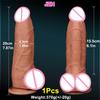 S M L Soft Realistic Anal Big Dildo Double Silicone Suction Cup Glans Penis Sex Toys for Men Women Gay Masturbation Orgasm Cock