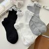 5 Pairs of Women's Spring and Summer Fashionable Cotton Bow Bell Accessories and Socks