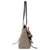 New C°BANNER Fabric Carry Underarm Tote Bag Shoulder Bag Women's Coffee Q10211