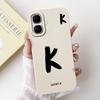 For Infinix Smart 10 2025 Lucky Initial Letter Phone Case For Infinix Smart10 Soft Silicone Shockproof Cases