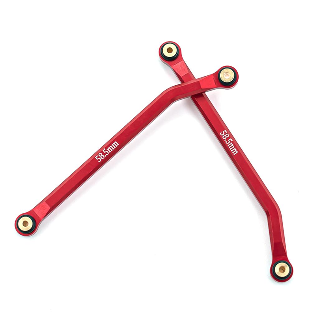 RC Car High Clearance Chassis Links Sets Aluminum Alloy Rod Replacement for 1 24 Axial SCX24 C10 Bronco JEEP RC Car