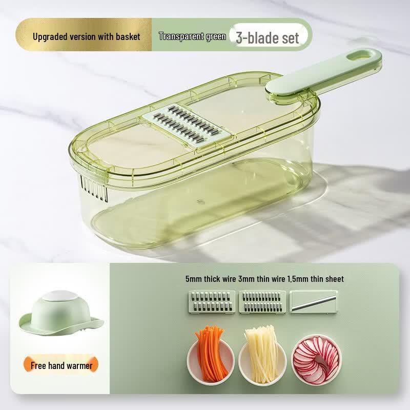 AKIRO Multi-functional Kitchen Grater & Slicer Set