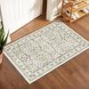 Persian Floor Mat Bathroom Dirt Resistant Floor Mat Easy To Maintain Door Mat for Entrance Foyer