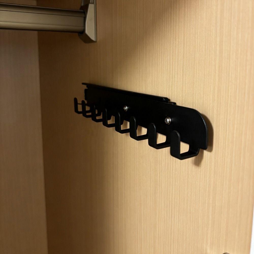 Space Saving Underwear Storage Hanger Pull-out Clothes Drying Rack Wardrobe Organizer Bathroom