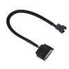 5Pcs SATA 15Pin To 4Pin Cooling Fan Power Adapter Cable Converter 22AWG Cable