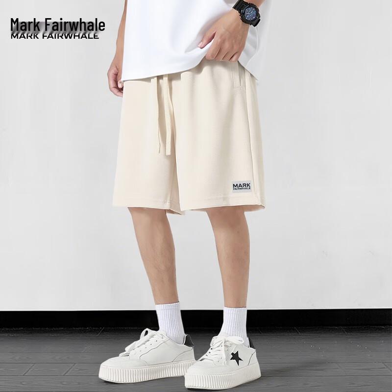 Mark Fairwhale Men's Summer Loose Fit Casual Sports Shorts