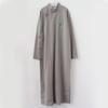 Men's Embroidered Bamboo Hanfu Long Gown Tang Suit Performance Costume