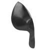 Black Violin Fitting Set with Tailpiece Part Endpin and Chinrest Piece, Replacement Hardware Set Wood Texture for Practice Use and Instrument Refresh