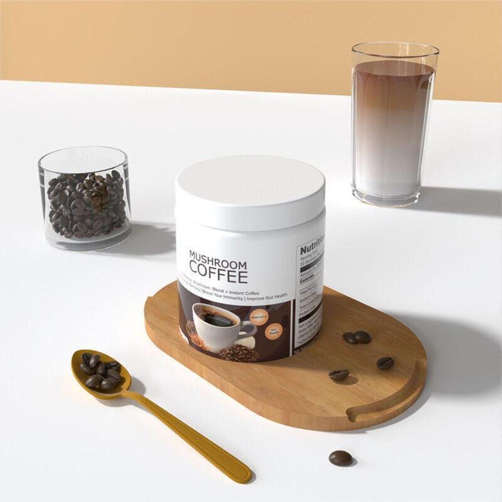 Polvo de hongo café Ganoderma Lucidum Cordyceps: favorece la salud intestinal