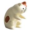 Mini Cats Pianist Sculptures Set 2Pcs Cats and Piano Miniature Models Ornaments for Car Dashboards and Office Decors