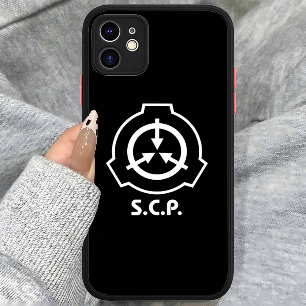 

Classic Popular Scp F-Foundation Matte Translucent Phone Case For Iphone 16 ProMax 15 14 13 12 11 X XS PRO Plus iphone 15 pro