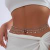Waist Chain Sexy Rhinestone Star Tassel Pendant Waist Summer Jewelry Accessories Rave Belly Bod I4G7