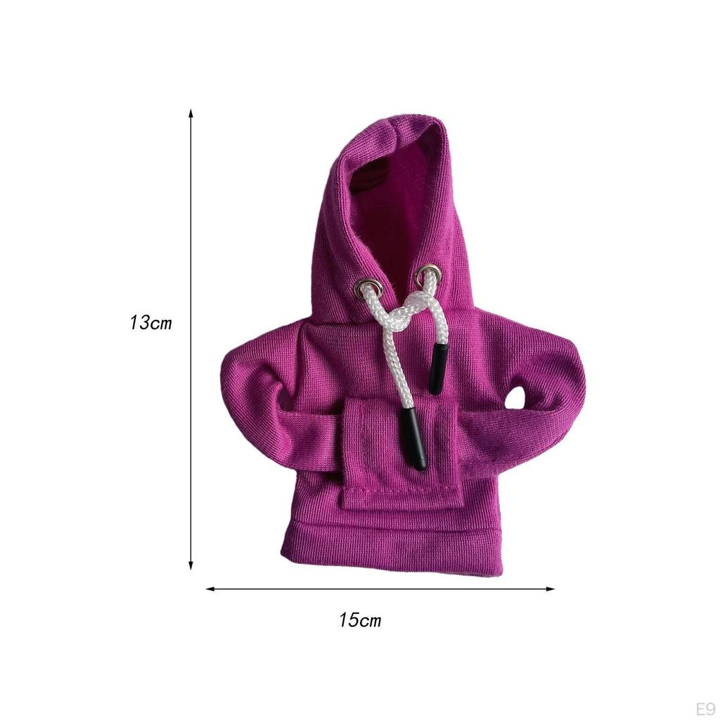 Auto Gear Shifter Knob Cover Protector Hoodie Sweatshirt Easy to Install Funny Decoration