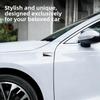 4Pcs Car Metal Logo Body Badge Decals Emblems Sticker For Mitsubishi Outlander Lancer ASX Mirage Pajero Delica Triton Attrage