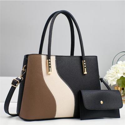 Fashion Trendy Shoulder Bag Korean Version of Simple Personalized Women's Bag New Bag Versatile Messenger Large Bag Handbag