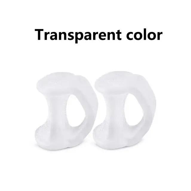 2pcs Silicone Toe Separator Finger Feet Care Protector Gel Toe Orthopedic Bunion Hallux Valgus Corrector Pedicure Spacer Yoga