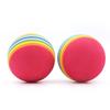 Rainbow EVA Foaming Pet Toy Ball - Colorful Play Ball for Cats and Small Dogs